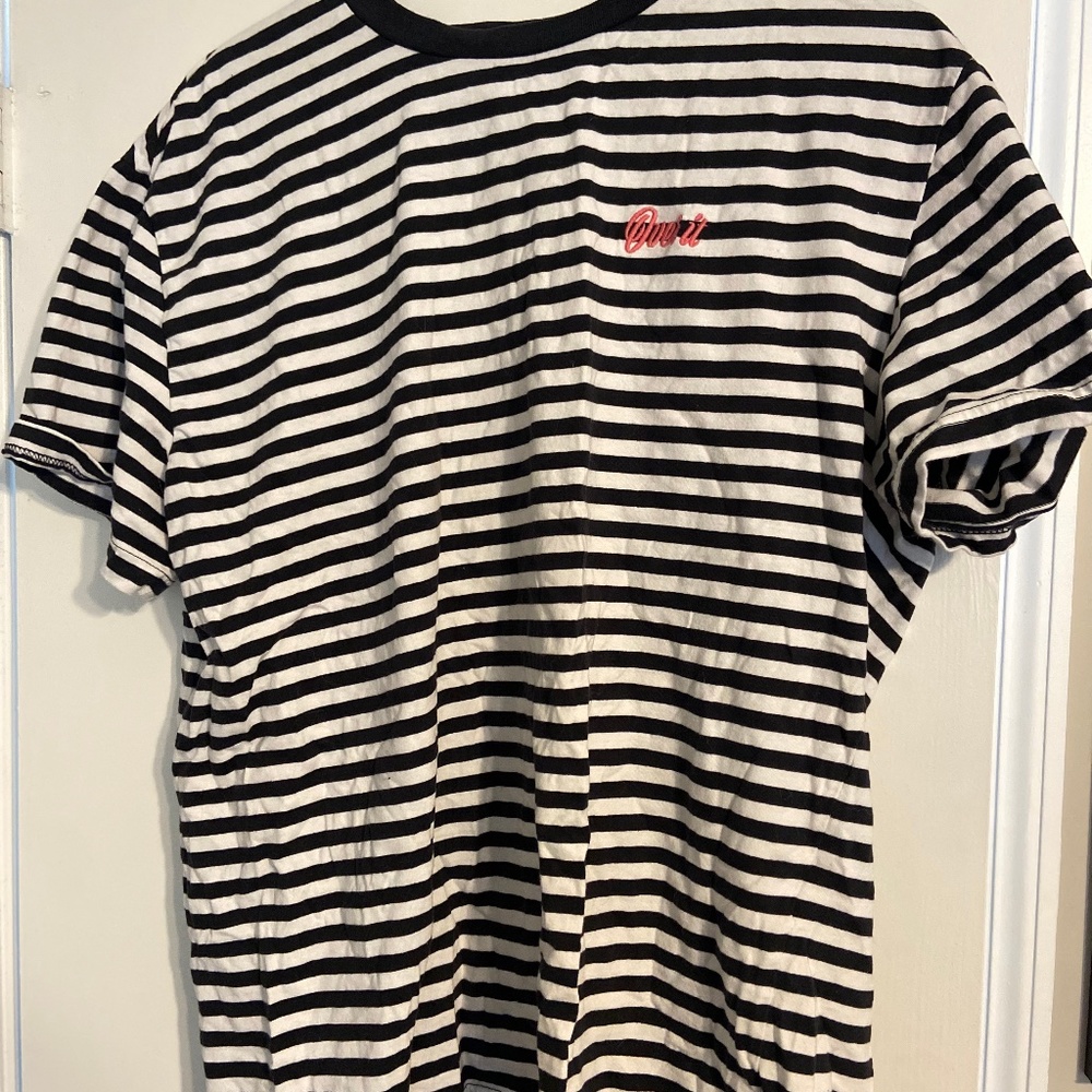 Men's Striped Skater Shirt